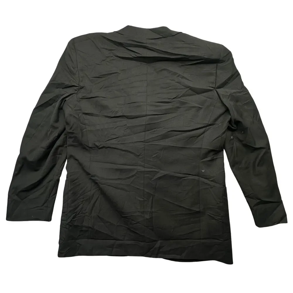Ermenegildo Zegna Traveller Blazer Coat Mens 54R Wool Blend Nylon Elastane